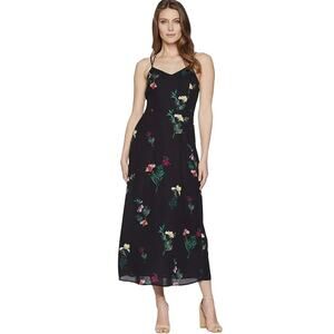 Vince Camuto Tropical Garden Maxi Dress 2 NWOT
